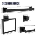 thumbnail image 4 of Juego de accesorios de baño UPRONE 304 de acero inoxidable, 5 piezas, 4 of 8
