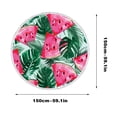 thumbnail image 2 of Pvdgvd Tropical Fruit Circular Beach Towel Extra Large Microfiber Towels Super Absorbent Quick Drying Oceanic Pool Blanket Towel For Kids Adults D, 2 of 5