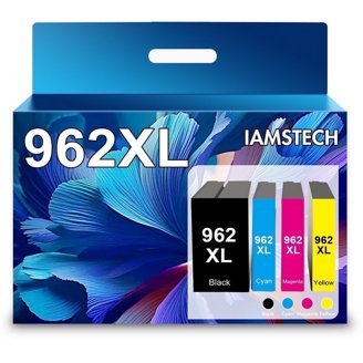 4-Pack Remanufactured Ink Cartridges For HP 952XL - F6U19AN, L0S61AN, L0S64AN, L0S67AN