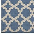thumbnail image 3 of Modway Cerelia Moroccan Trellis 5x8 Indoor and Outdoor In Blue and Beige, 3 of 5