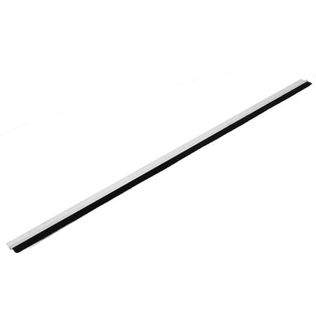 1M Length Aluminum Nylon 15mm Brush Insert Seal Door Bottom Weatherstrip Sweep