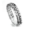 thumbnail image 5 of Heavy Men Bracelet Chain 316L Stainless Steel Curb Cuban Rombo link Bangle 7-11", 5 of 5