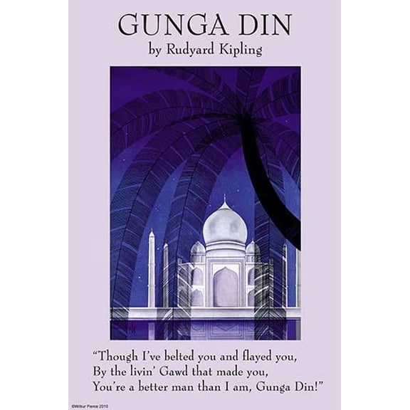 Gunga Din-Fine Art Canvas Print (20" x 30")