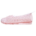 thumbnail image 2 of Del Sol Color-Changing Jelly Shoes - Princess Slipper - Changes Color from Clear to Pink in The Sun - Sturdy and Stylish, Made from USA Certified PVC - Kids 7, 2 of 6
