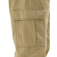 thumbnail image 6 of Wrangler Men's and Big Men's Relaxed Fit Fleece Lined Cargo Pant, 6 of 10