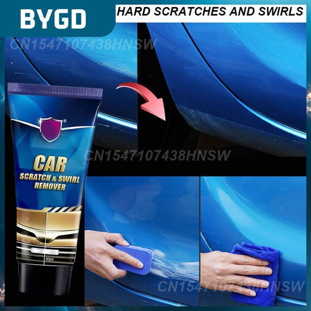 Car Scratch And Swirl Remover Car Scratches Repair 60 Ml Scratch Repair Tool Polishing Wax Anti Scratch Cream Car Accessories01China He Qiyong unisex
