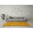 thumbnail image 3 of Ahgly Company Indoor Rectangle Oriental Yellow Traditional Area Rugs, 4' x 6', 3 of 4