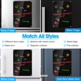 Acrylic Dry Erase Blackboard for Fridge Meal Planner Menu Board for