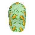 thumbnail image 2 of Kdxio Unisex Corn 7 Pattern Baseball Cap Unisex Washed Classic Adjustable Hat, 2 of 5