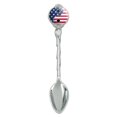 thumbnail image 1 of USA Patriotic Yin and Yang American Flag Novelty Collectible Demitasse Tea Coffee Spoon, 1 of 3