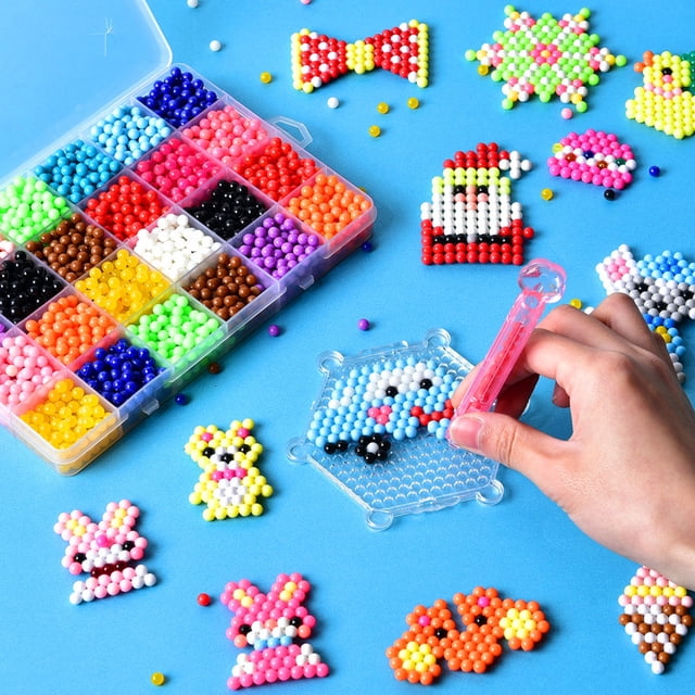 Perlas mágicas de niebla de agua, juguetes de perlas adhesivas de agua mágicas, adecuados para niños y niñas, juguetes educativos creativos hechos a mano para hacer uno mismo