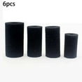 thumbnail image 4 of KDJ 6PCS Overflow Filter Box Intake Round Pre-Filter Foam Sponge Fish Aquarium, 4 of 9