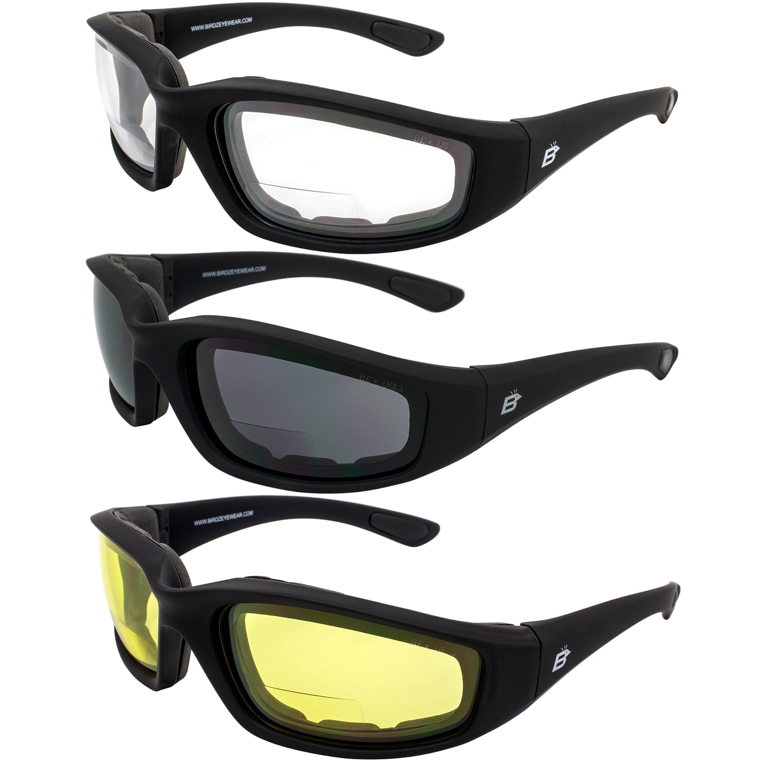 Bifocal Polarized Sunglasses Readers 1.5x 2.0x 2.5x Fishing Cycling Driving Ski 