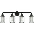 thumbnail image 3 of Quoizel Ludlow 4-Light 34" Bathroom Vanity Light in Earth Black, 3 of 4