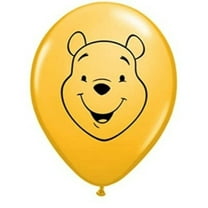 5" WINNIE THE POOH Latex Birthday Balloon  Party Supplies Decorations Balloon - Pack of 10