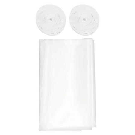 SEWCHICS Window Insulation Film Transparent 1Pack 59X47In