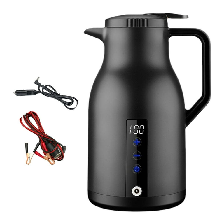 Portable 1000ml 12V Travel Car Truck Kettle Water Heater Bottle For Tea  Coffee