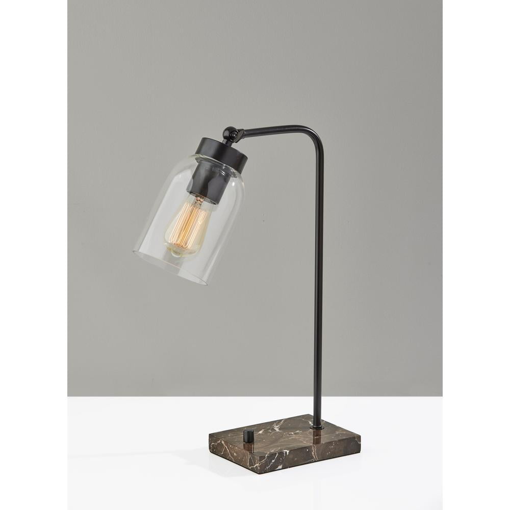 Adesso Bristol Desk Lamp Black Black N/A