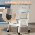 thumbnail image 4 of Yeshouse Set de 2 sillas infantiles ajustables en 3 alturas, plástico resistente, 82 kg, antideslizantes, 4 of 8