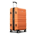 thumbnail image 4 of Topcobe 3-Piece Luggage Sets, Expandable ABS Hardshell Suitcase Sets, 20" / 24" / 28", Orange, 4 of 10