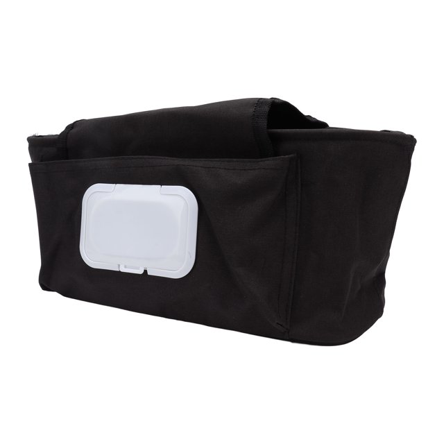 Organizador de cochecito de bebé BuyWeek portavasos grande bolsa organizadora para carrito de bebé verdadera excelencia