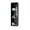 12 * 36 pouces Élégante Grille Noire, variante sur EDTara Niches en Acier Inoxydable Prêtes pour Carreaux, Niche pour Douches, Rangement de Salle de Bain, Boîtier de Douche Encastré, Niche Encastrée Intérieure de Salle de Bain Étanche et Étanche