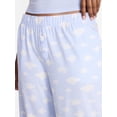 thumbnail image 4 of No Boundaries Cloud Core Sleepwear Pants, Women's XXS-3X, 4 of 5