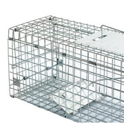 SuperDeal 24 Animal Trap Humane Capture Steel Cage or Rodent Control Squirrel Raccoon
