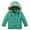 Green, variant on KYAIGUO 3-12Y Boys Girls Winter Coats Warm Parka Cotton Jacket with Removable Hood Waterproof Ski Jacket Outerwear for Kids Baby Toddler