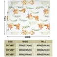 thumbnail image 4 of Giraffe Blanket Super Soft Warm Fun Bed Bedding Throw Blankets for Couch Bedroom Sofa Office Car, All Season Cozy Flannel Plush Blanket Gifts for Girls Boys Kids Adults, 60"X50", 4 of 6