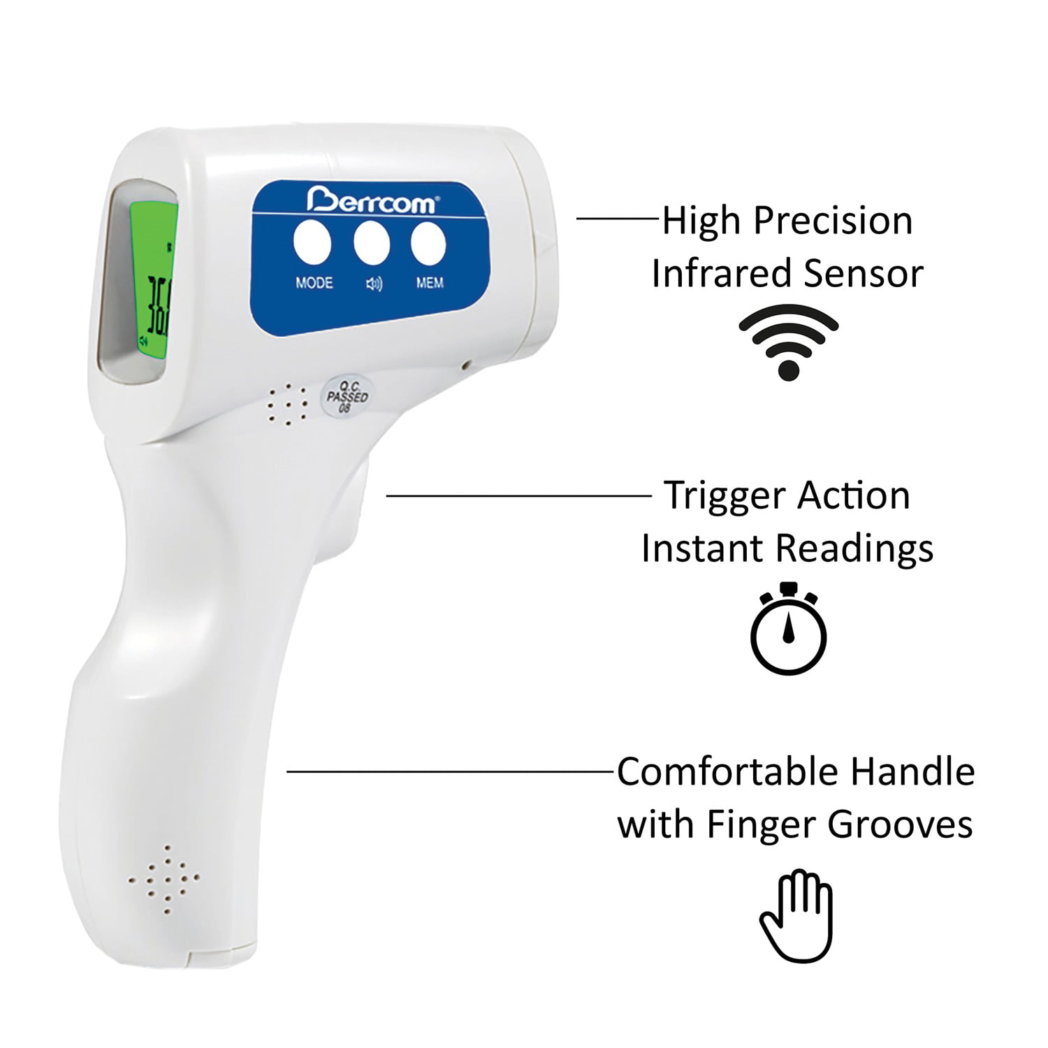 Berrcom Infrared Forehead Thermometer is on sale at