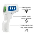 NonContact Infrared Thermometer JXB178 (Requires 2 AA batteries) White