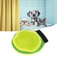 thumbnail image 2 of Cepillo masajeador para baño de perros y gatos con gancho y bucle para un cuidado suave Guante de ducha de silicona para mascotas, 2 of 8