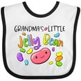 thumbnail image 3 of Inktastic Grandma's Little Jellybean Cute Easter Candy Boys or Girls Baby Bib, 3 of 4