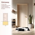 thumbnail image 3 of ODIKA 6'x9' Machine Washable Non-Slip Area Rug, Shadow Play Abstract High Traffic Rug, Black, 144443, 3 of 7