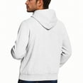 thumbnail image 3 of DDAPJ pyju Zip Up Hoodies for Men Dialysis Sweatshirts with Arm Zipper Full-Zip Hemodialysis Sweatshirt Jacket with Pockets White L, 3 of 4