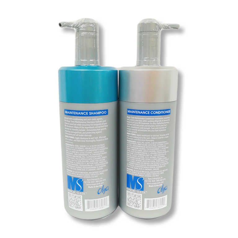 Magic Sleek Hair Maintenance Shampoo and Conditioner, 33.2 oz each 