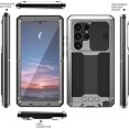 thumbnail image 5 of Waterproof Case For Samsung Galaxy S24 Ultra/ S24 Plus/ S24 Aluminum Metal Frame Slide Camera Cover Kickstand Full Body Shockproof, 5 of 5