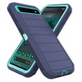 thumbnail image 3 of Asuwish Compatible with Google Pixel 6A 5G 2022 Phone Case Hybrid Rugged Shockproof Hard Protective Drop Proof Full Body Heavy Duty Mobile Cell Cover for Pixel6A A6 Women Men Blue, 3 of 7