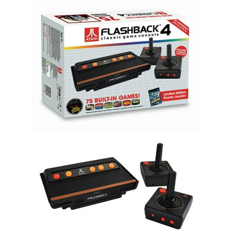 Atari Flashback 4 Retro Game Console - Electronic (Best Atari 7800 Games)