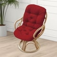 thumbnail image 6 of APLVFFZH High Back Chair Cushion Rocking Chair Cushion Patio Seat Cushion for Living Room Red, 6 of 9