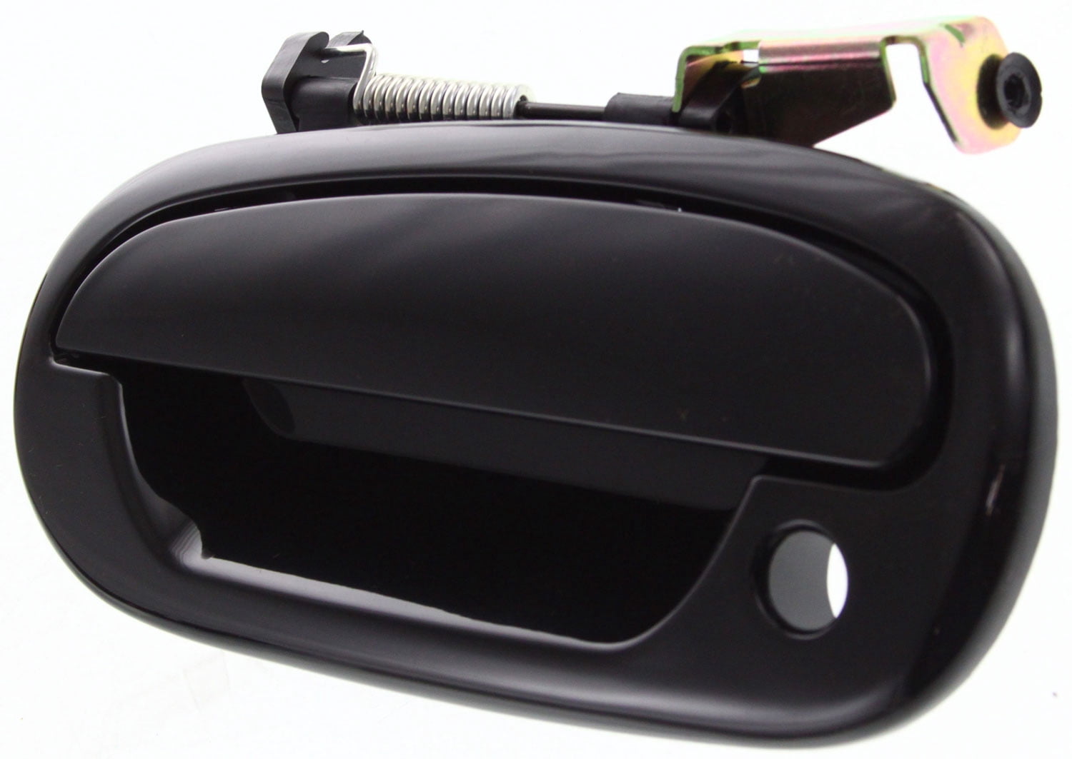 Replacement F462174 Exterior Door Handle Compatible with 1997-2002 Ford Expedition 1997-2003 F-150 Front, Left Driver Smooth Black