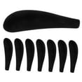thumbnail image 6 of HONMEET 8Pcs Plastic Black Shoulder Pads for Hangers with Widened Design and Antislip Feature, 6 of 8