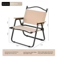 thumbnail image 1 of Mesa y sillas plegables para exteriores, taburete plegable, juego de mesa portátil para Picnic y Camping, silla plegable para acampar, muebles de exterior, 1 of 4