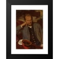 thumbnail image 2 of Wojciech Weiss 11x14 Black Modern Framed Museum Art Print Titled - Portrait of Stanisław Florek, Railway Official (circa 1902), 2 of 5