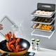 thumbnail image 3 of Naiovety Estante para platos, organizador de cocina montado en la pared, bandejas para platos, juego de 4 bandejas de organización para cocina Verde transparente, 3 of 6