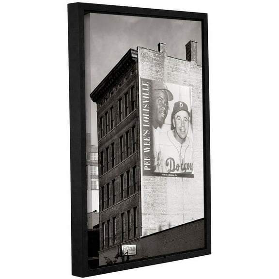 ArtWall Steve Ainsworth "Those Were the Days" Gallery-Wrapped Floater-Framed Canvas