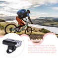 thumbnail image 4 of Bicycle Front Light USB Bike 85 Degree Safety Display Rechargeable Flashlight 4 Modes Headlight 400lm Flashing Lamp Riding, 4 of 6