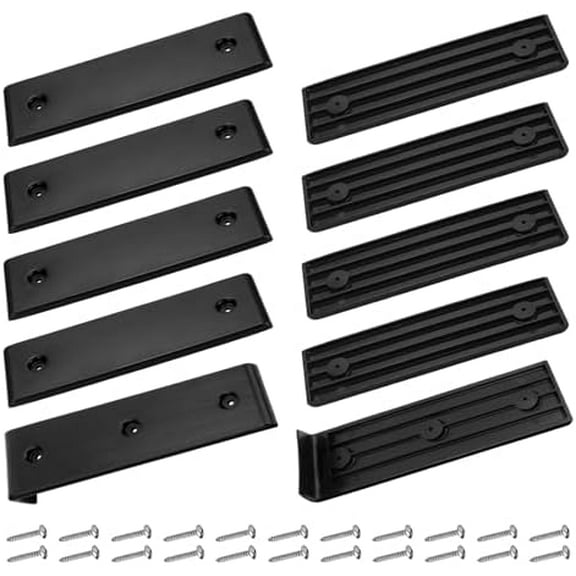 Boat Trailer Accessories Boat Trailer Bunk Slides Pads, E-Z Slide Trailer Pads and BunkEnders for Launching & Loading Boat on/Off Trailer Easier - 8 Pads (3"x10")   2 Bunk Enders$$Watercraft