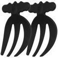 thumbnail image 1 of 2pcs Plastic Salad Claws Reusable Salad Forks Vegetable Forks Mixing ForksBlack15.50X9.50X2.50CM, 1 of 4